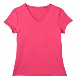 bubbly pink graphic tee shirt