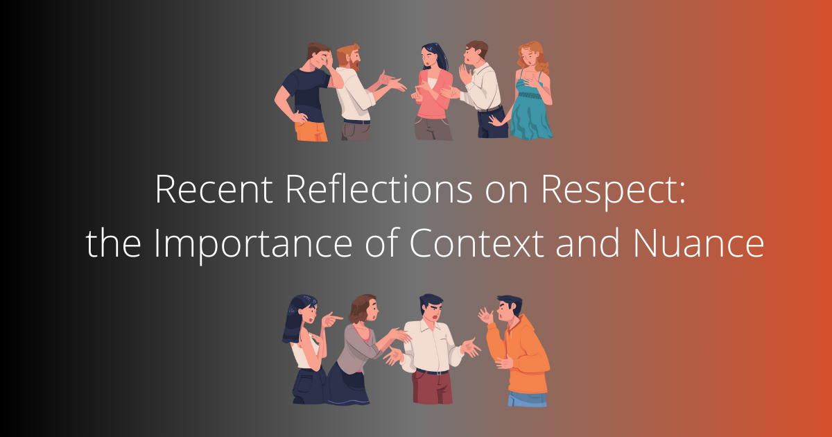 respectful conduct and communication